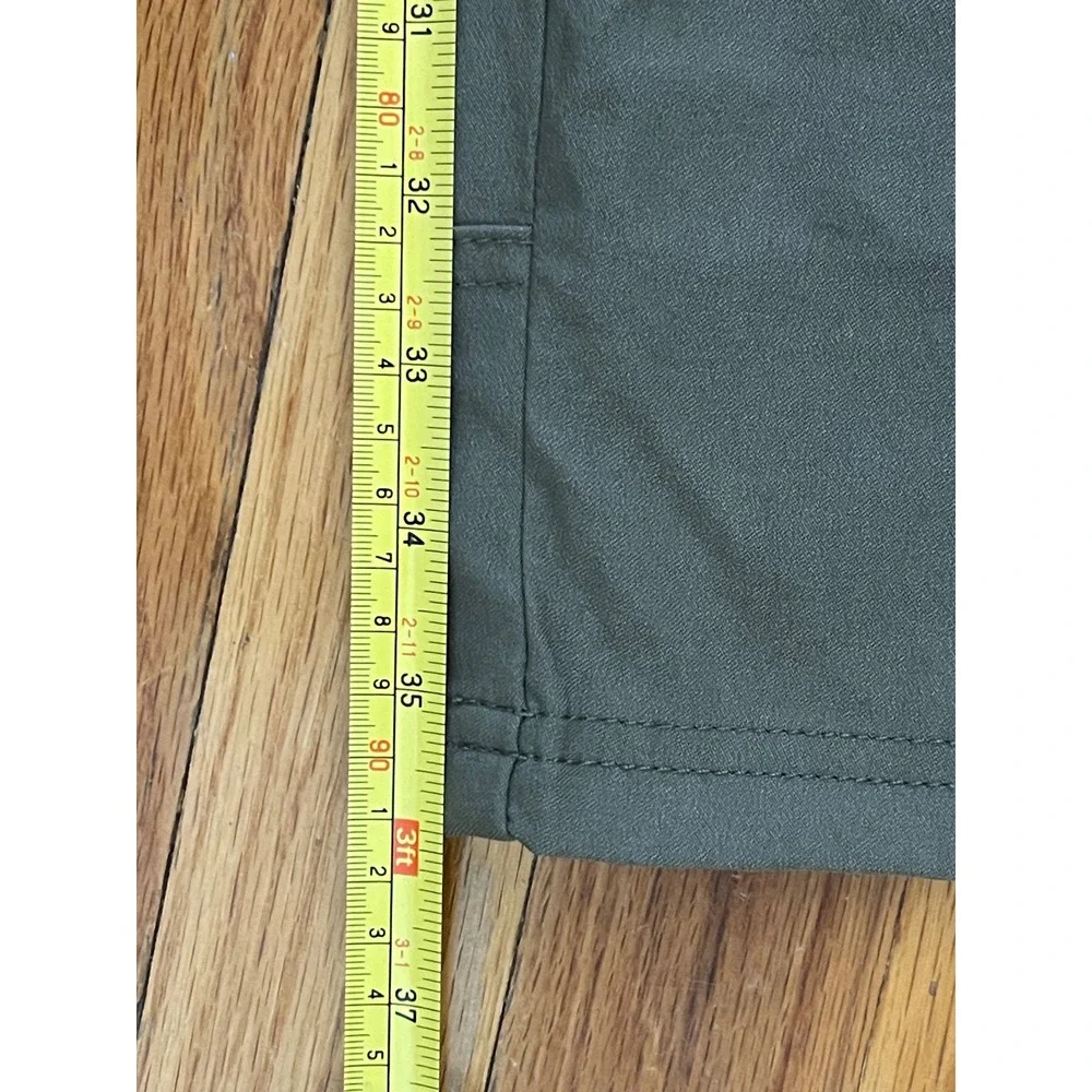 PRANA Stretch Zion Pant II 28x36 Slate Green NEW Straight Leg Gorpcore Relaxed